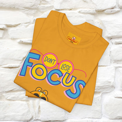 ''Don’t Lose Focus'' Cat T-Shirt | Nunu&Miao Studio