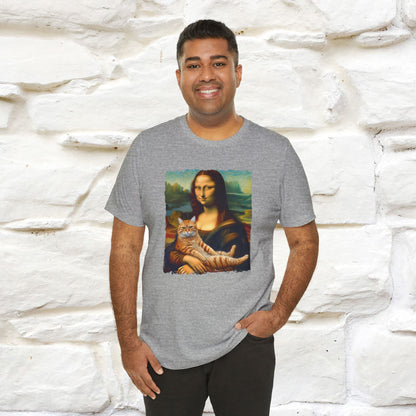 Mona Lisa’s Cat T-Shirt | Classic Art-Inspired Cat Tee for Men & Women | 100% Cotton