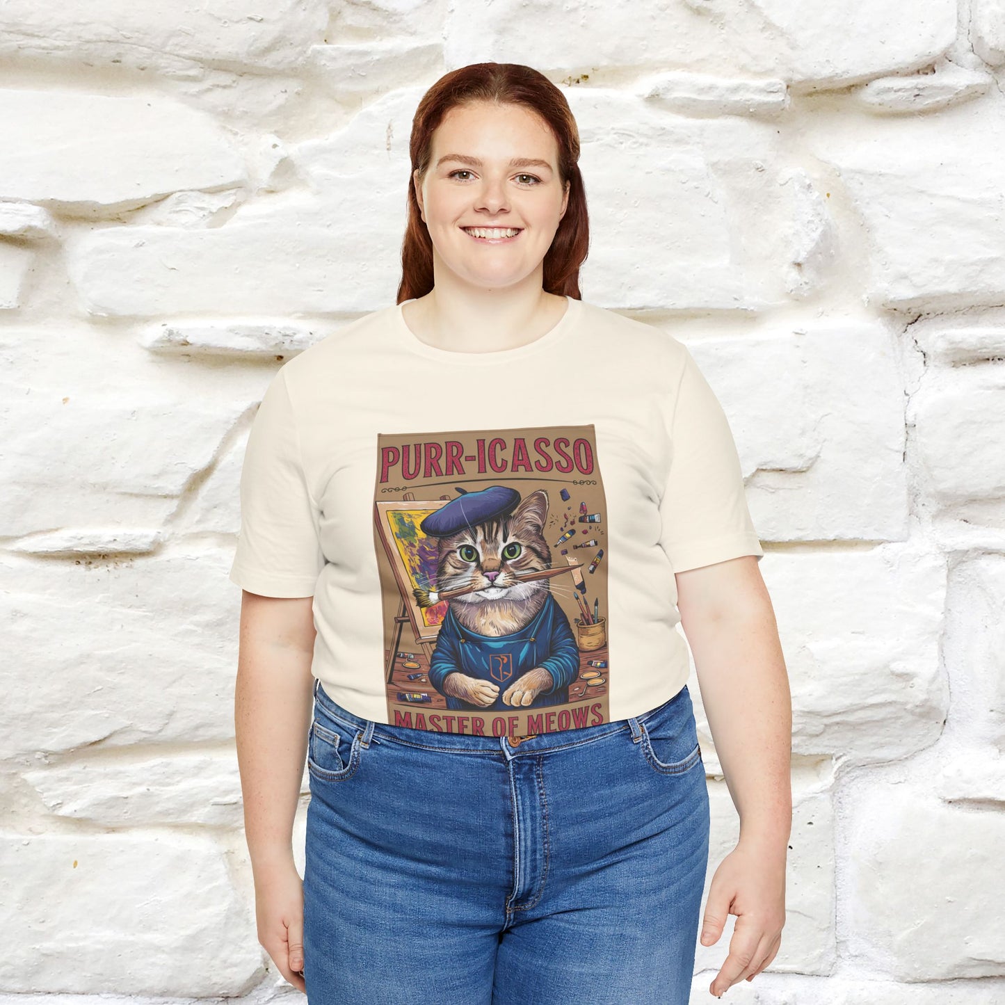 ''Purr-Icasso Masters Of Meows'' | CatT-Shirt | Nunu&Miao Studio