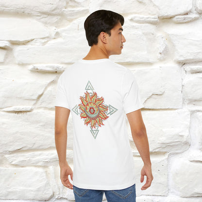 "The Third Eye'' Cat T-Shirt Front and Back Design | Nunu&Miao Studio