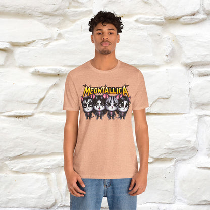 Meowtallica T-Shirt | Rock-Inspired Cat Tee for Men & Women | 100% Cotton*