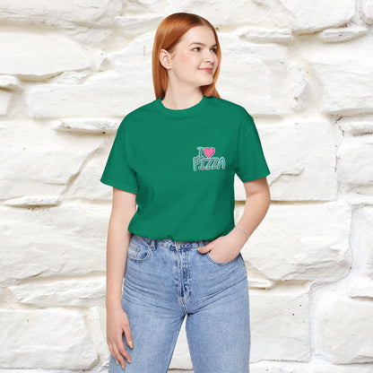 "I Love Pizza"| Cat T-shirt | Nunu&Miao Studio