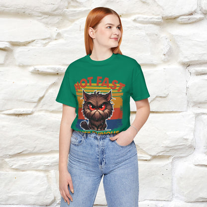 Not Fast, Just Furious |  Sarcastic Cat T-Shirt | Nunu&Miao Studio