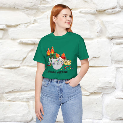 You're Welcome | Sarcastic Cat Christmas Shirt  |Nunu&Miao Studio - Nunu&Miao Studio