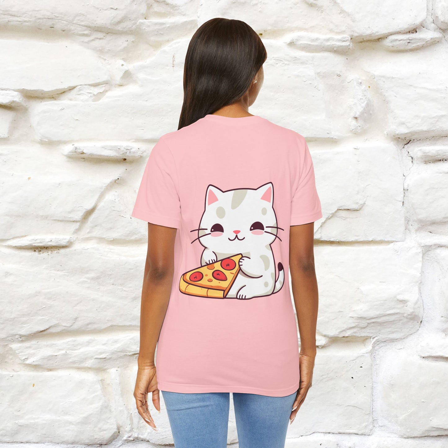 "I Love Pizza"| Cat T-shirt | Nunu&Miao Studio