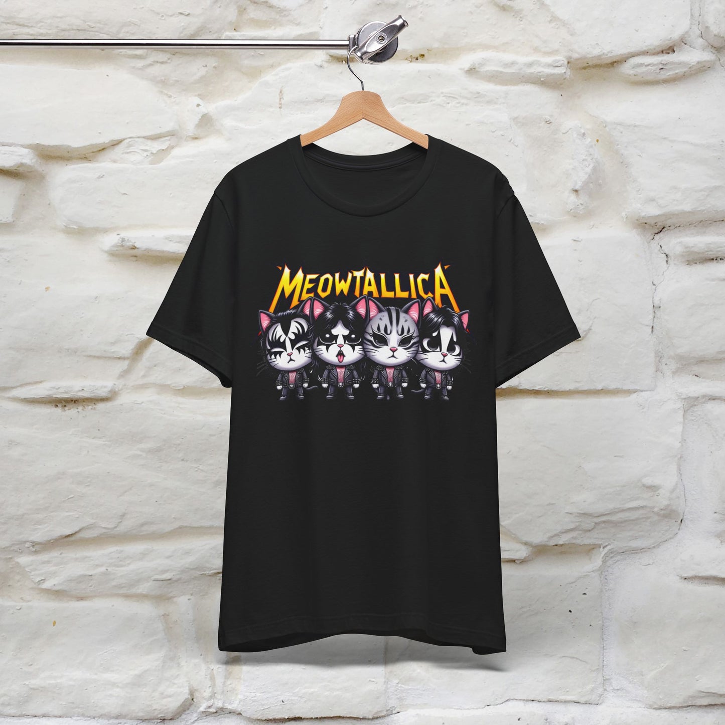 Meowtallica T-Shirt | Rock-Inspired Cat Tee for Men & Women | 100% Cotton*