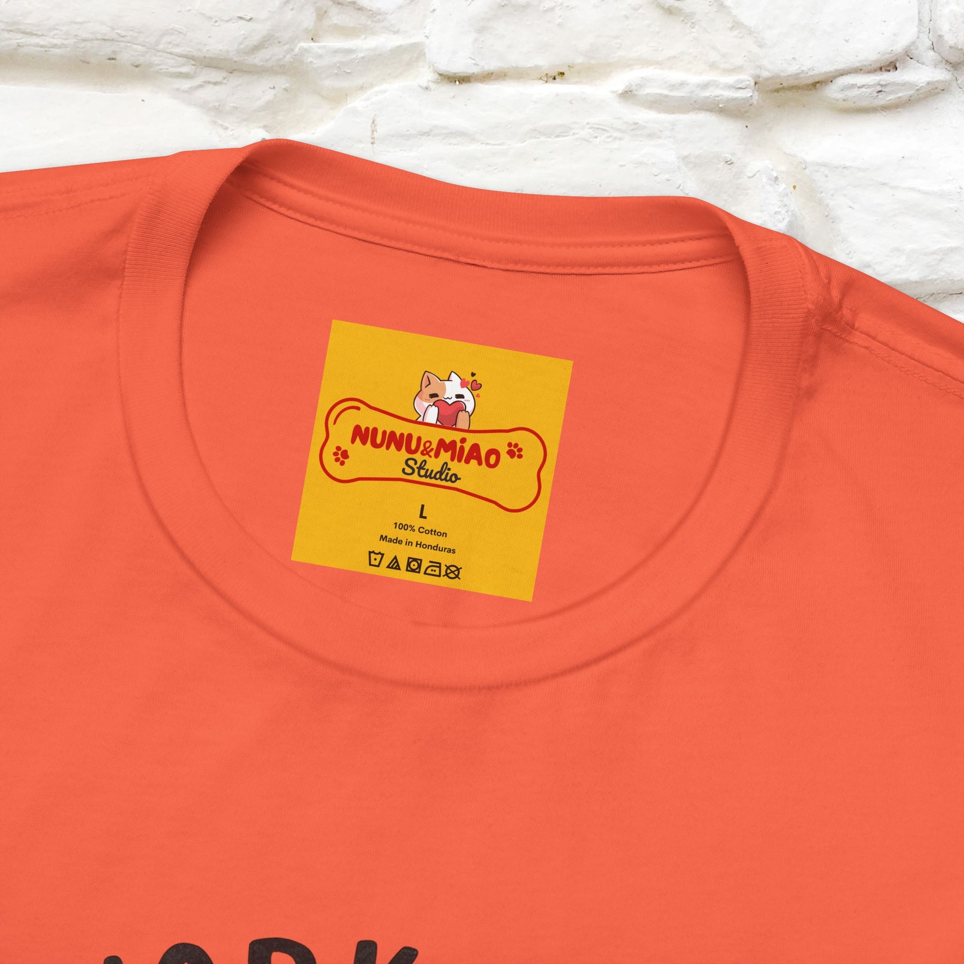 I Work Hard So My Cat Can Have a Better Life | Funny Cat Shirt  | Nunu&Miao Studio - Nunu&Miao Studio