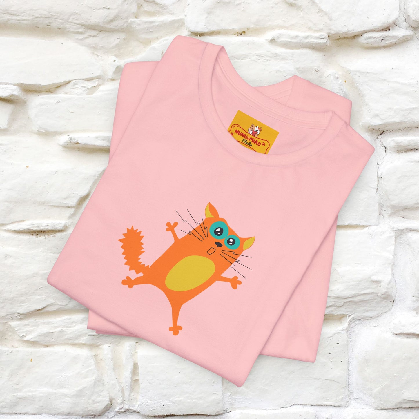 "It Always Seems Impossible Until It’s Done" Cat T-Shirt| Front & Back Design | Nunu&Miao Studio