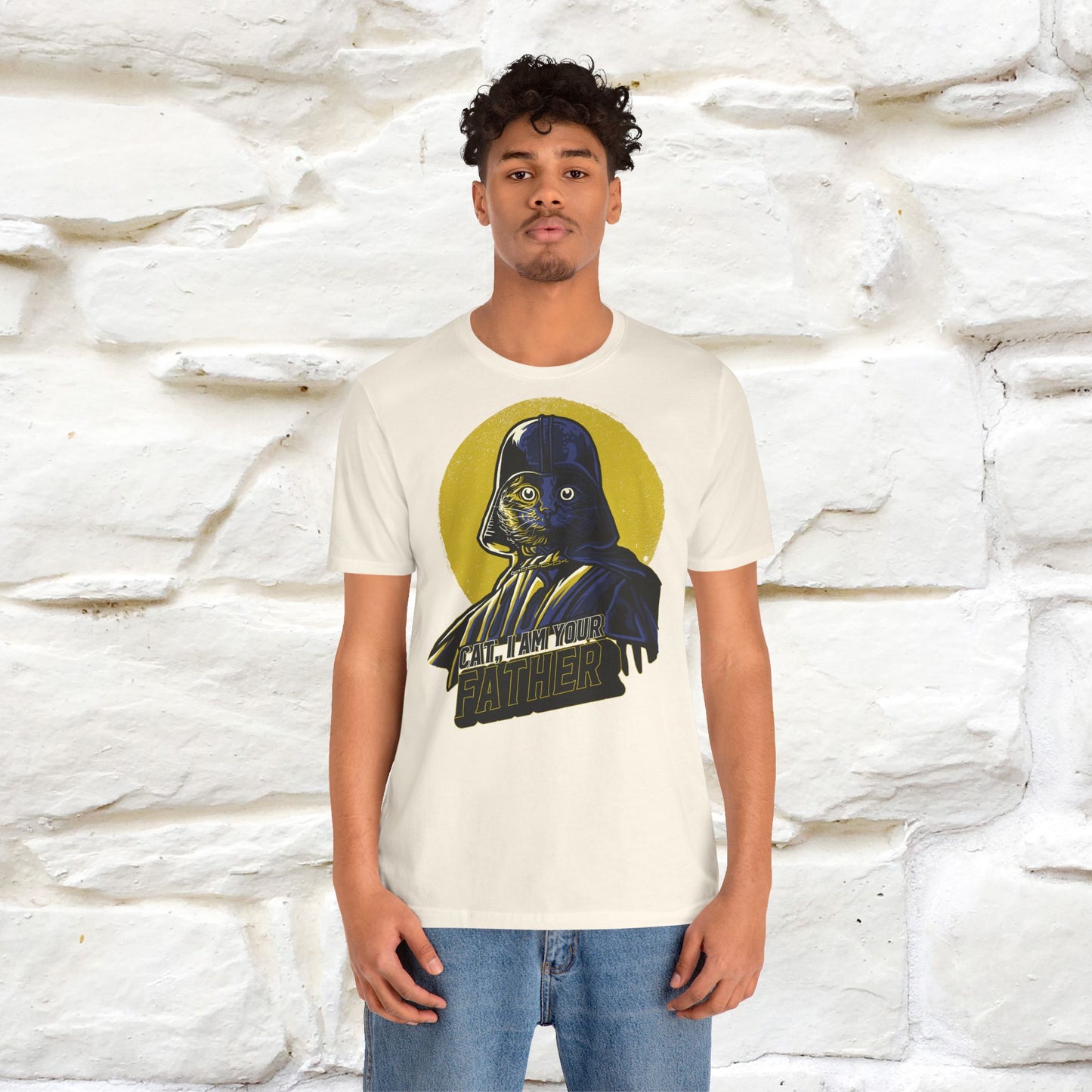 Cat I Am Your Father T-Shirt | Fun Cat & Movie Parody Tee for Men & Women | 100% Cotton