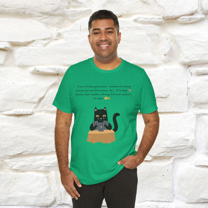 "The Cat's Tarot: Secrets Revealed" Cat T-Shirt for Men & Women | 100% Cotton*