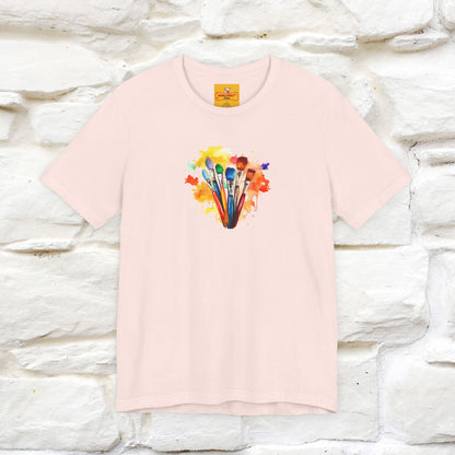 "Il Pittore'' Cat T-Shirt Front and Back Design | Nunu&Miao Studio