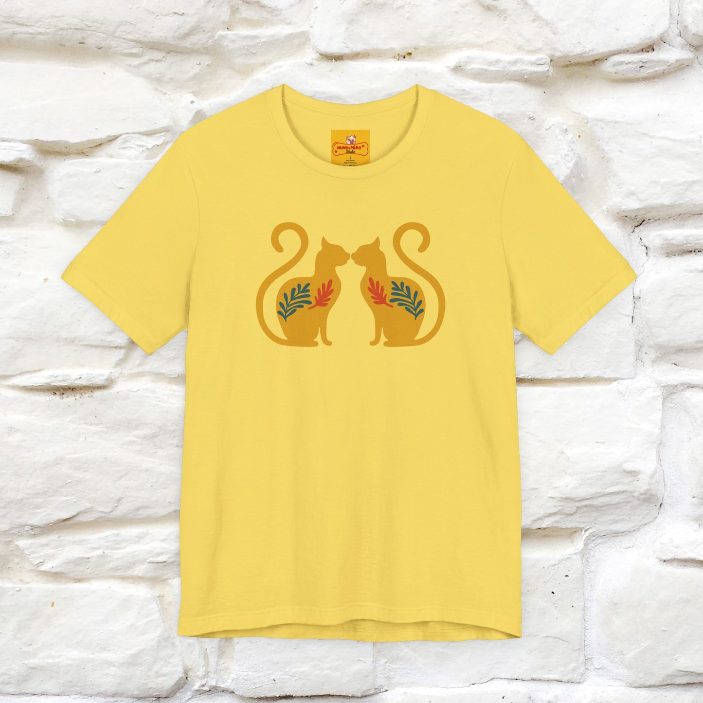 ''Power'' | Cat T-Shirt Front and Back Design | Nunu&Miao Studio