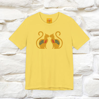 ''Power'' | Cat T-Shirt Front and Back Design | Nunu&Miao Studio