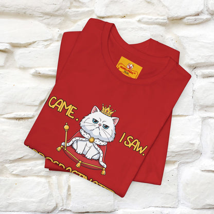 ''I came. I saw. I procrastinated.''| Funny T-Shirt | Nunu&Miao Studio
