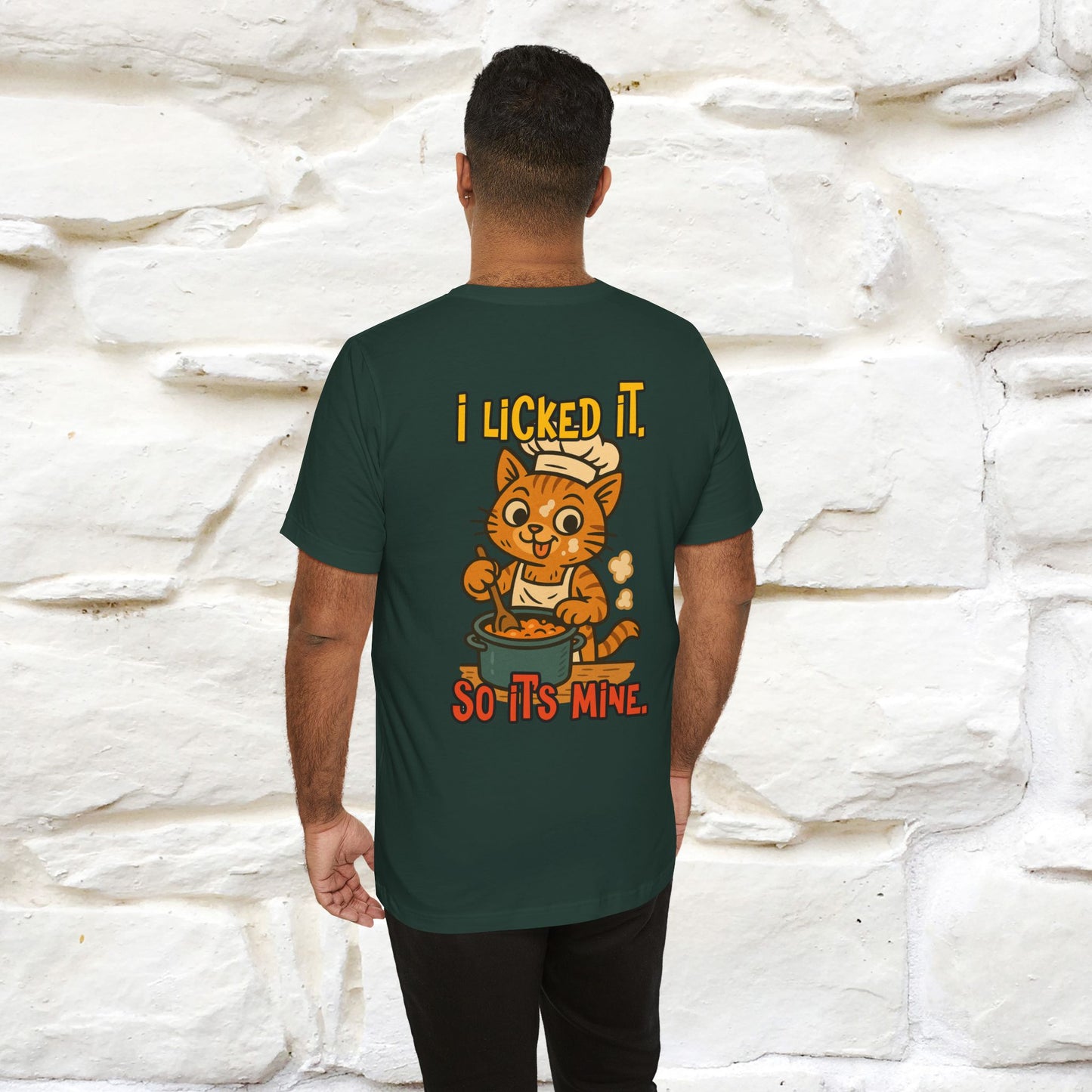 "I Licked It. It's Mine  " |Cat T-Shirt | Nunu&Miao Studio