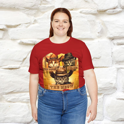 ''The Good, the Bad, and the Meow''| CatT-Shirt | Nunu&Miao Studio
