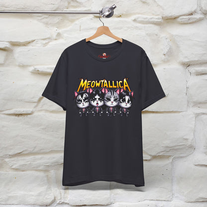 Meowtallica T-Shirt | Rock-Inspired Cat Tee for Men & Women | 100% Cotton*