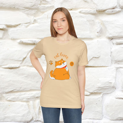 "Cat Lover" T-Shirt for Men & Women | 100% Cotton* | Purrfect Gift for Cat Enthusiasts