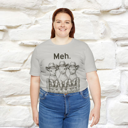"Meh" Cute T-shirt |Nunu&Miao Studio