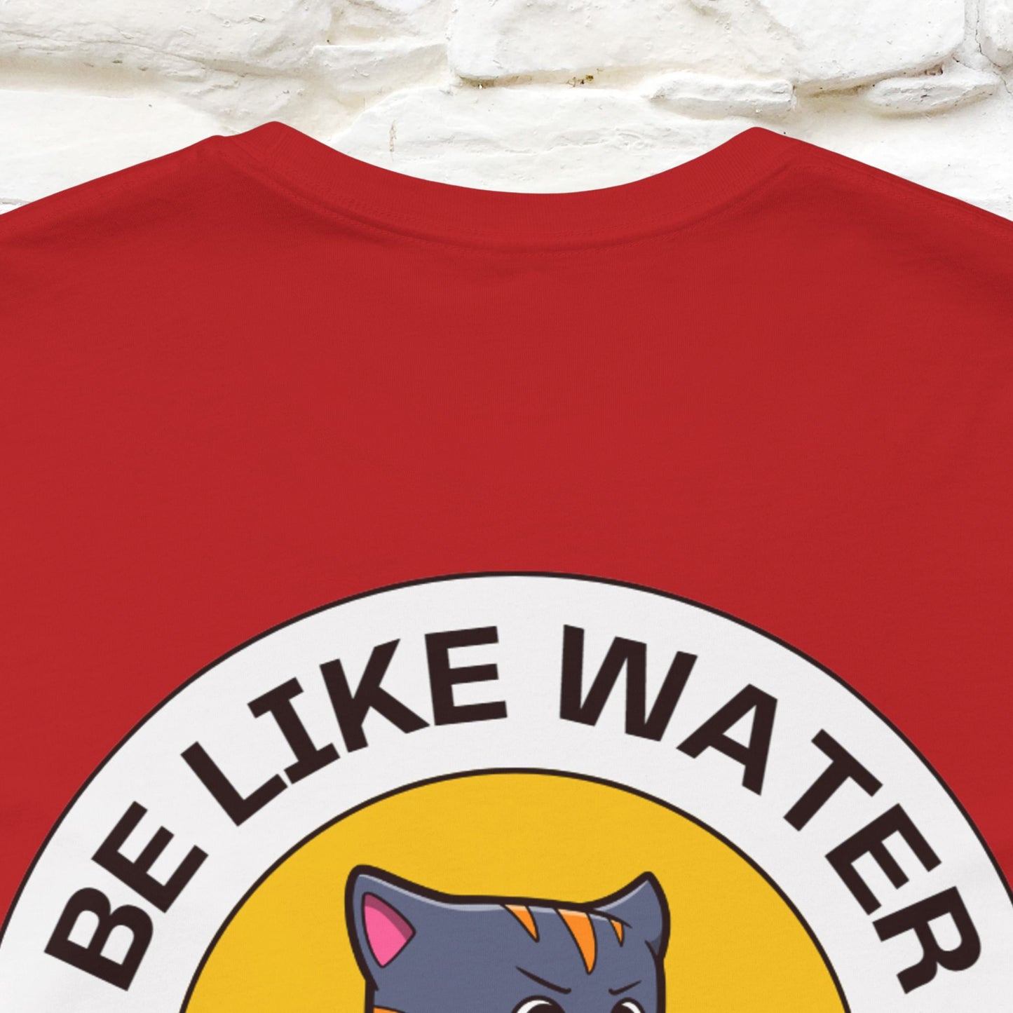 "Be Like Water: Cattitude Master | Cat T-Shirt |Nunu&Miao Studio