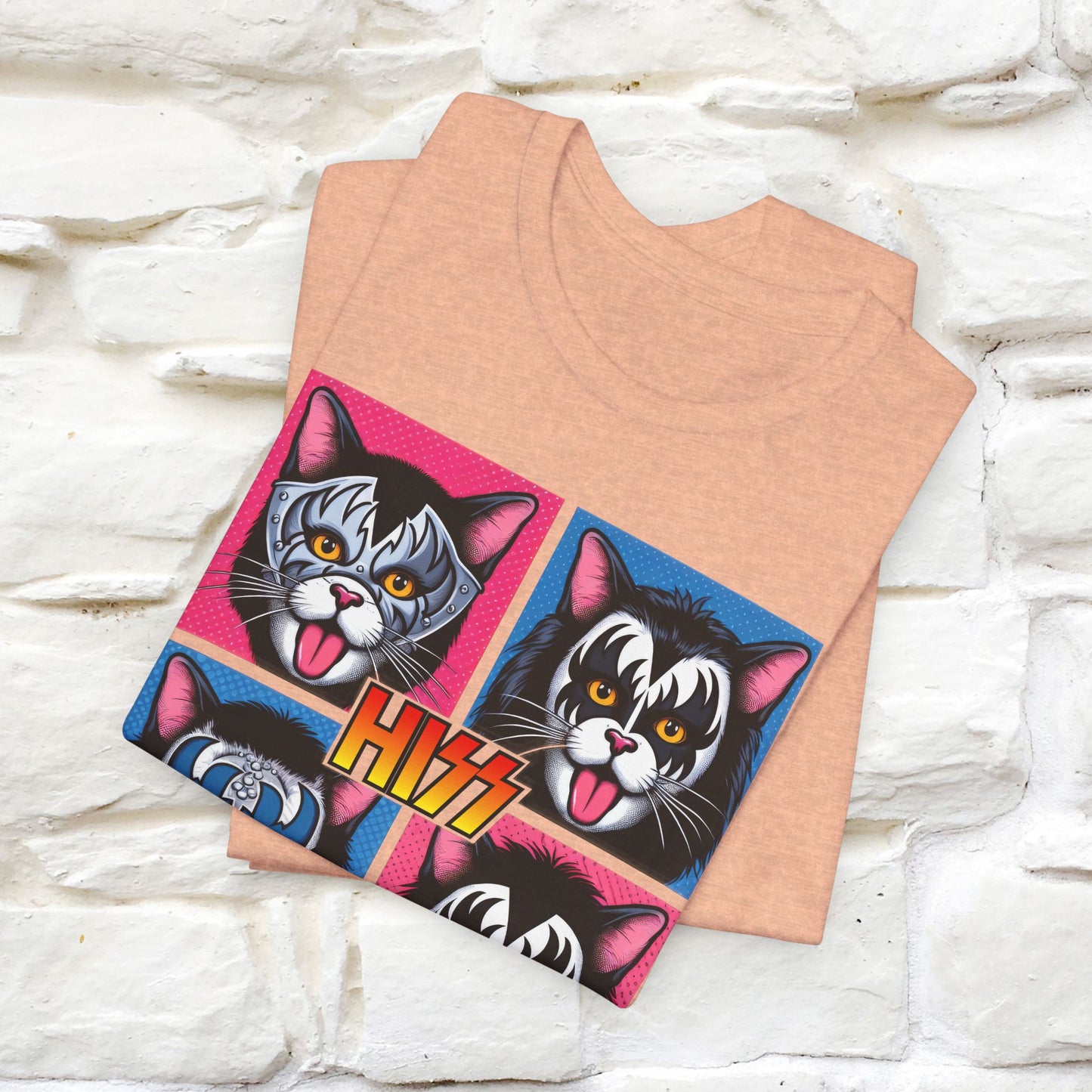 Hiss T-Shirt | Playful Cat Lover Tee for Men & Women | 100% Cotton*