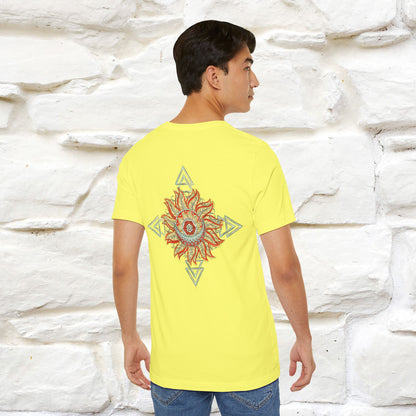 "The Third Eye'' Cat T-Shirt Front and Back Design | Nunu&Miao Studio