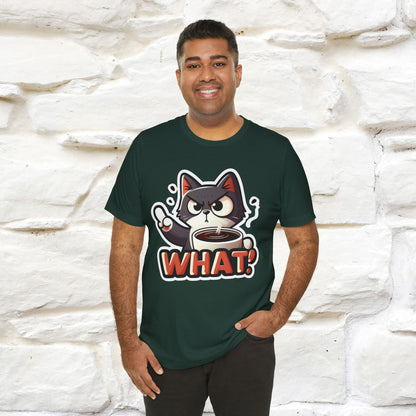 ''What !'' | Cat T-Shirt  | Nunu&Miao Studio