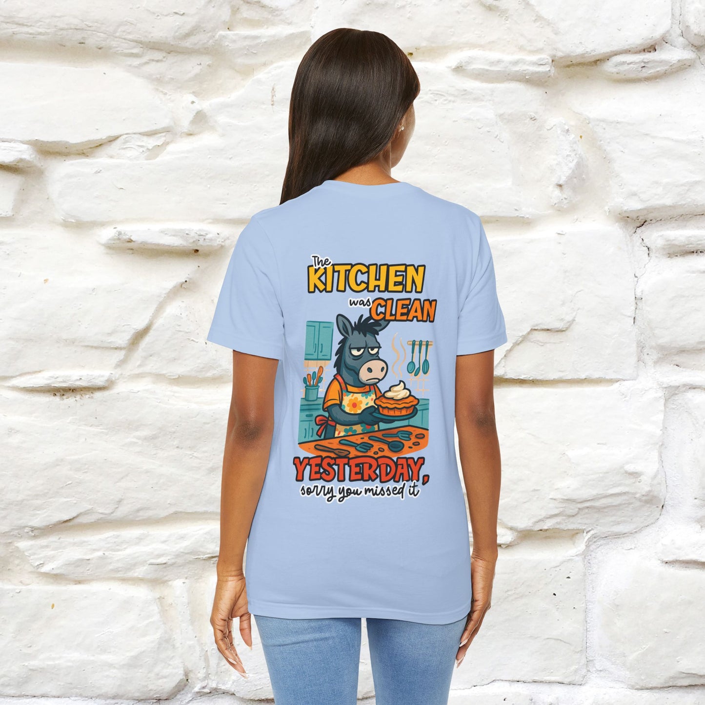 "The Kitchen Was Clean... " |Funny T-Shirt | Nunu&Miao Studio