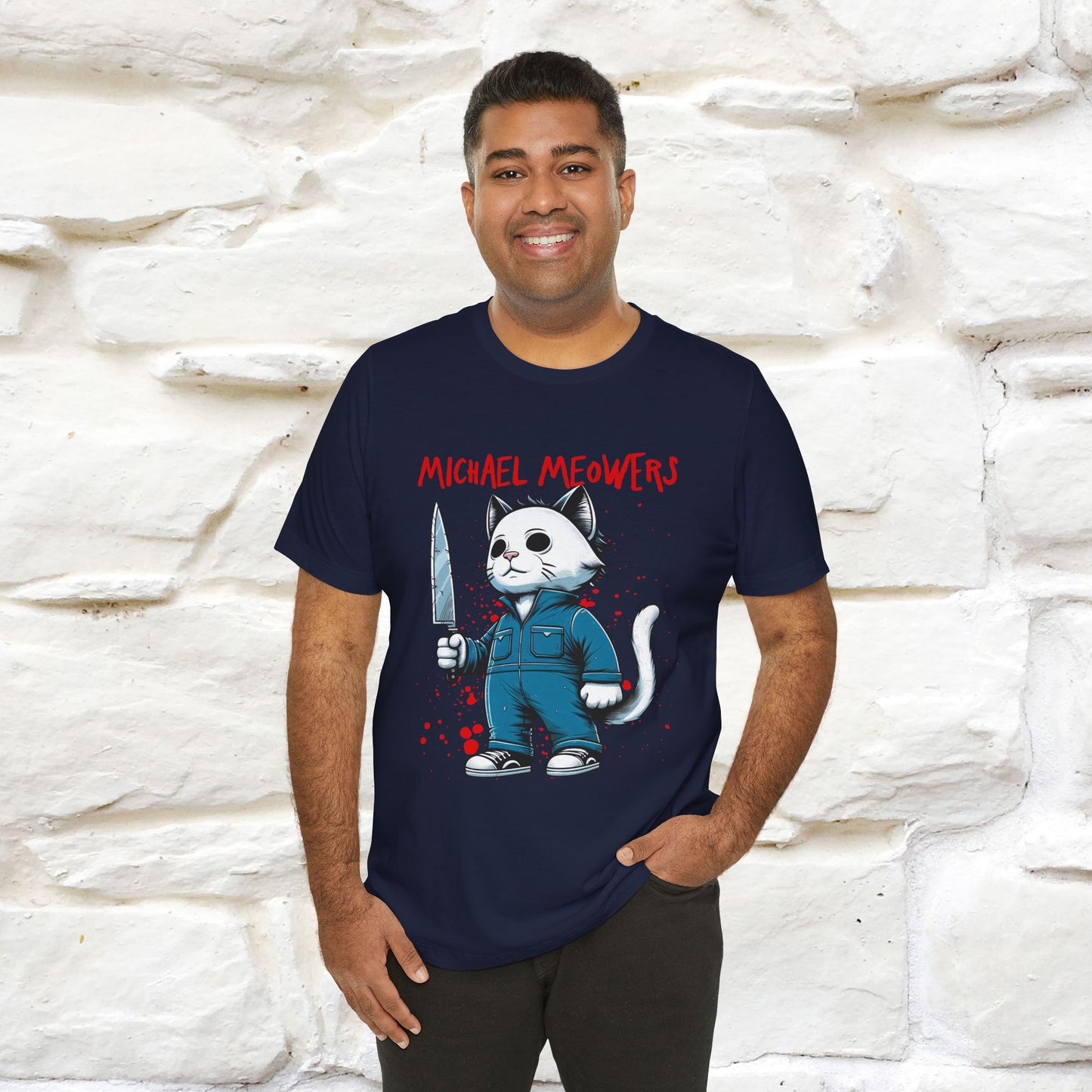 Michael Meowers T-Shirt | Playful Cat Parody Tee for Men & Women | 100% Cotton*