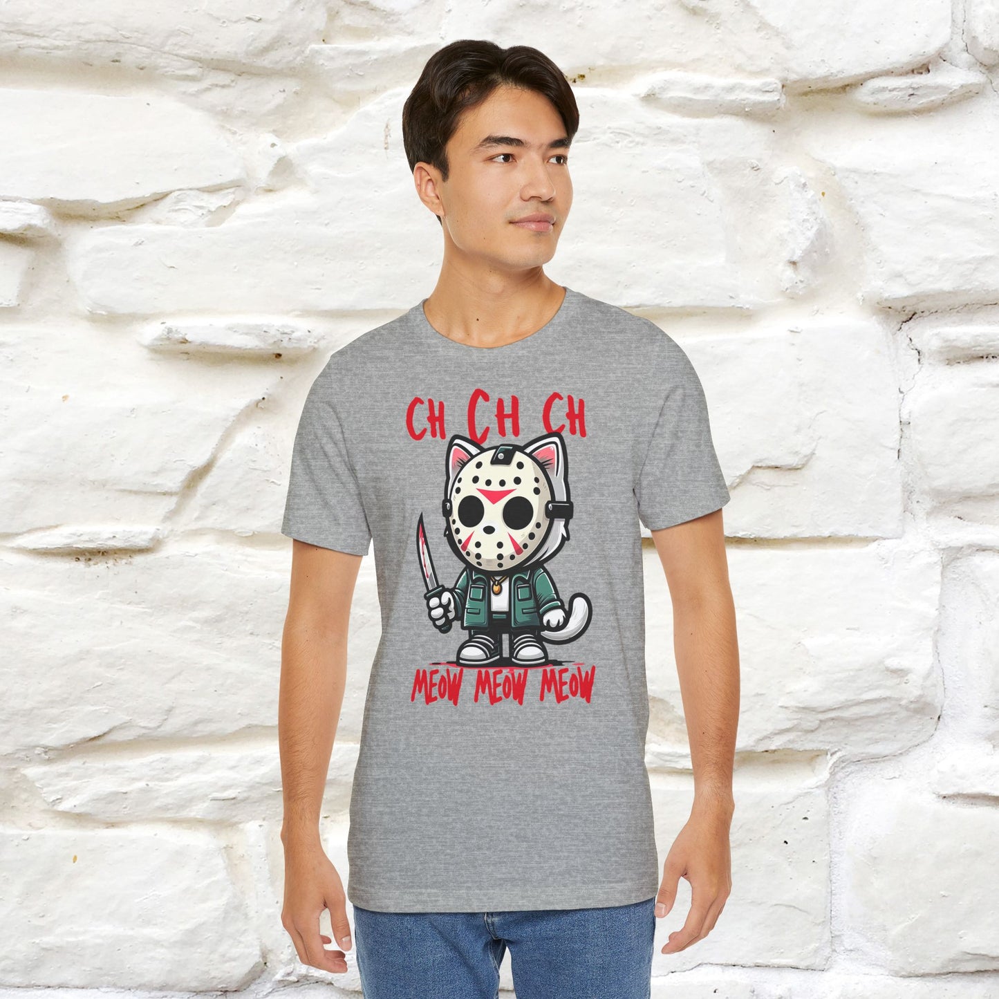 Paws N' Roses T-Shirt | Rock-Inspired Cat Lover Tee for Men & Women | 100% Cotton*