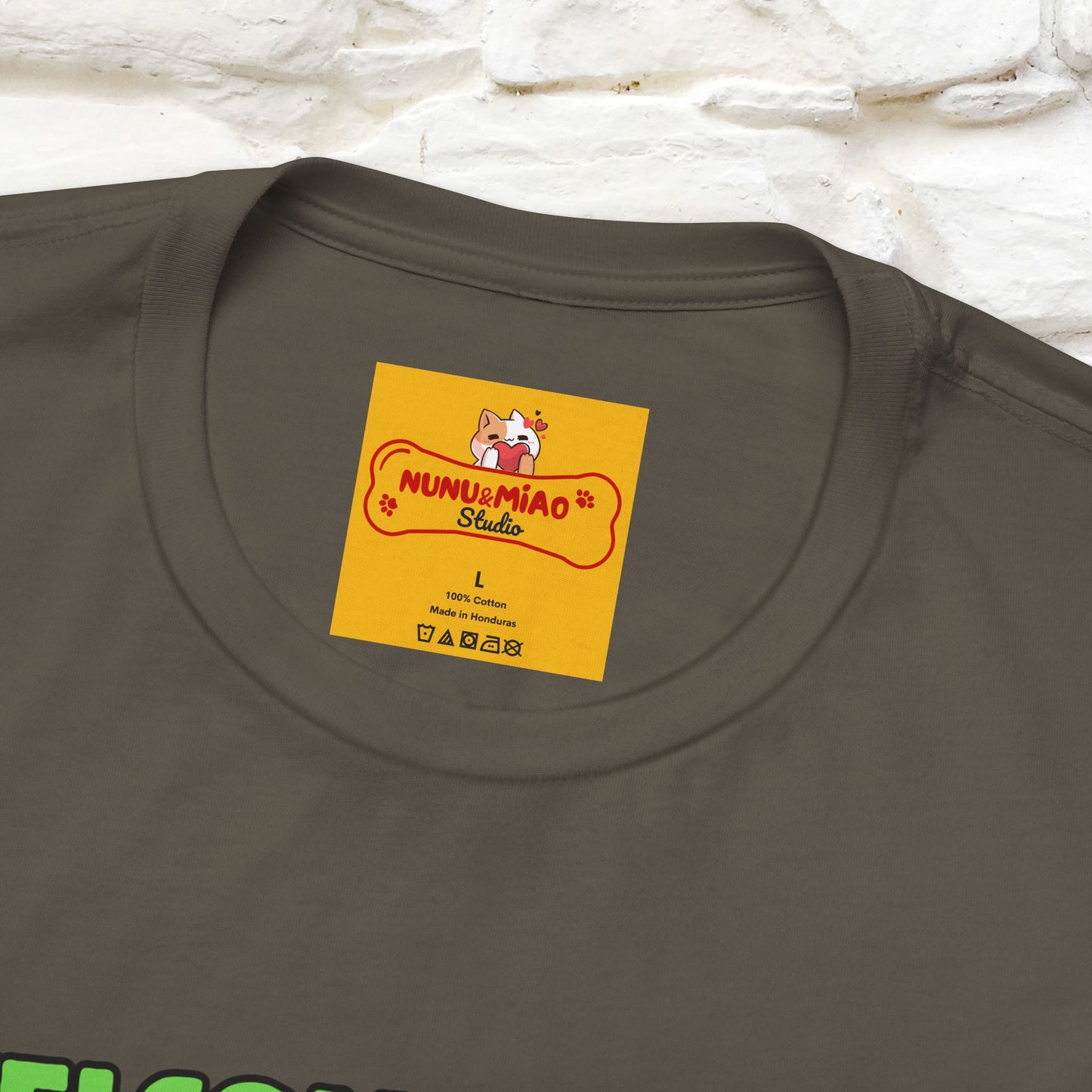 "Welcome To The Bathroom..."Funny  Cat T-shirt |Nunu&Miao Studio