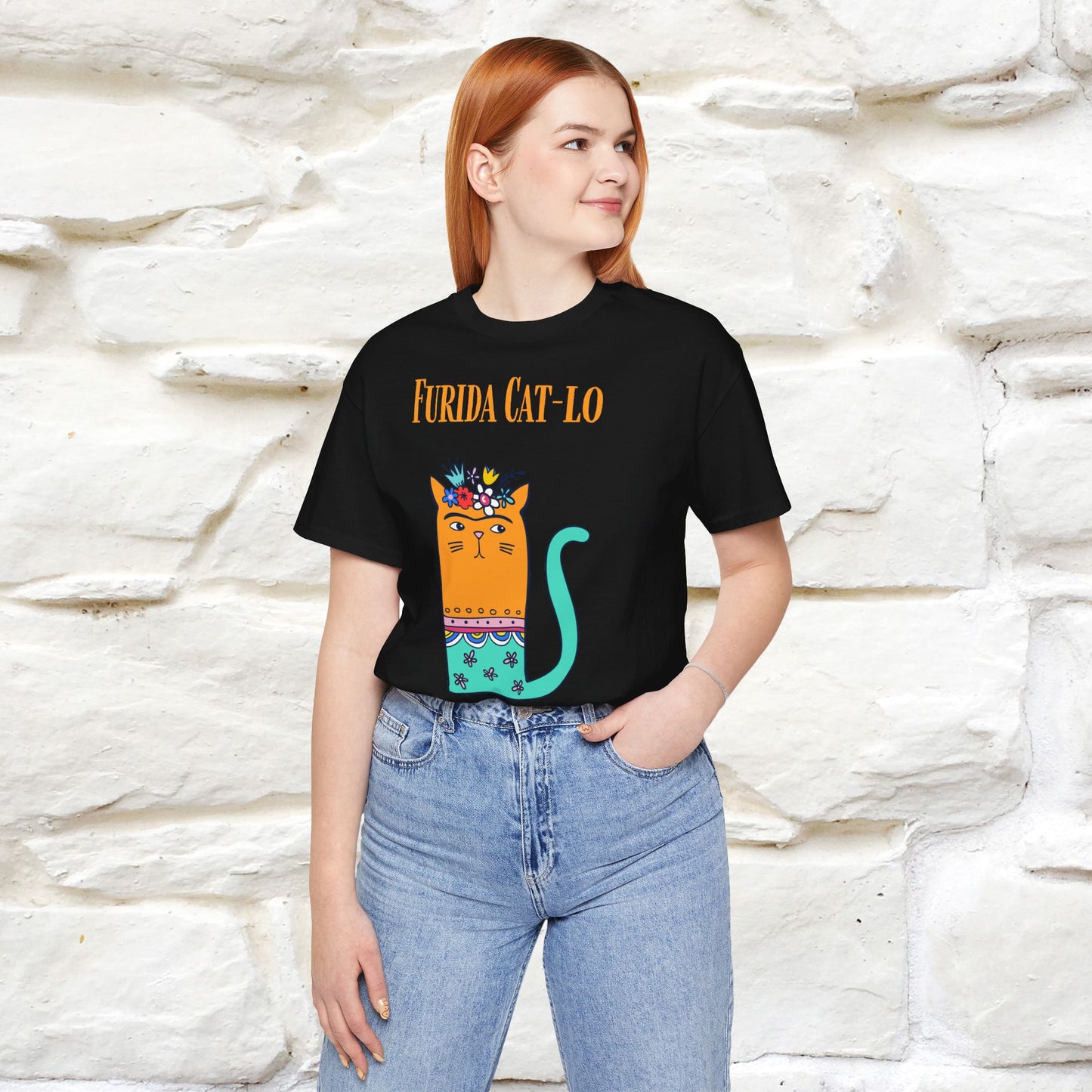 "Furida Cat-Lo'' Cat T-Shirt for Men & Women | 100% Cotton*🐾