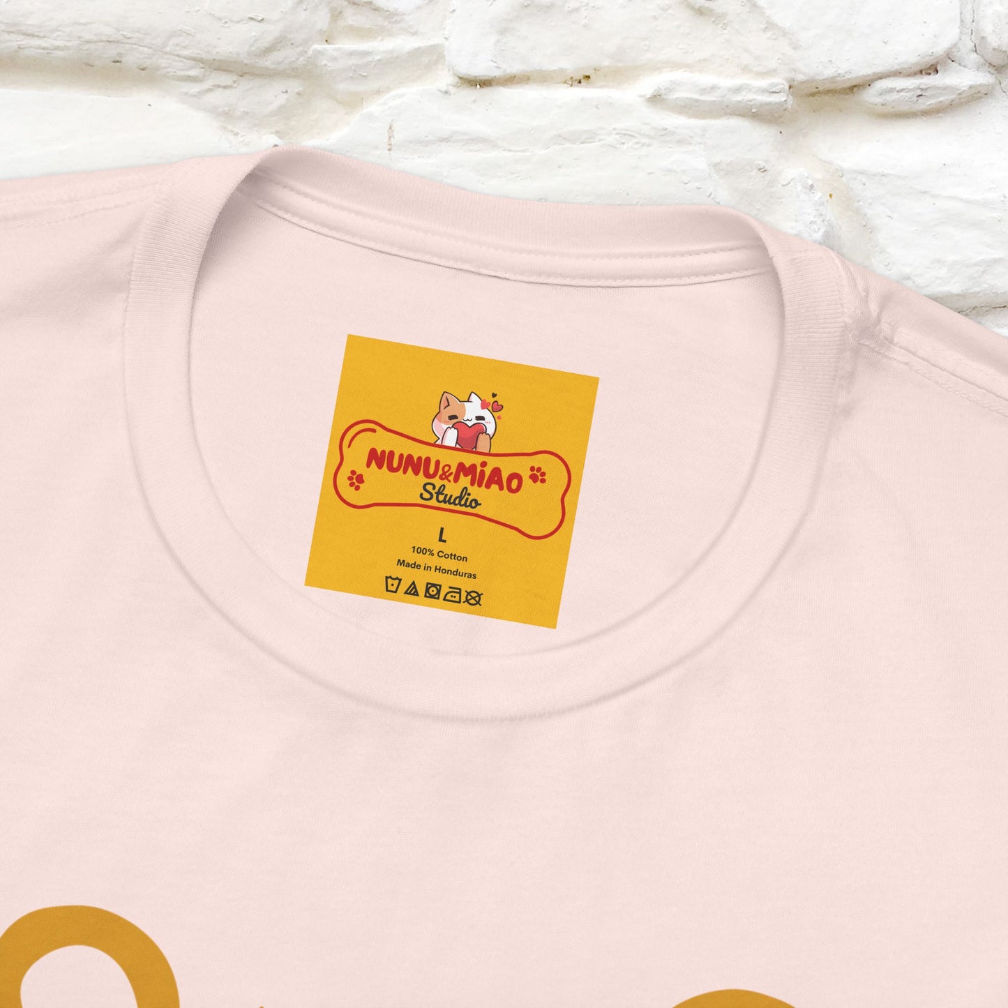 ''Power'' | Cat T-Shirt Front and Back Design | Nunu&Miao Studio