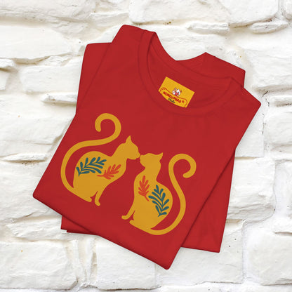 ''Power'' | Cat T-Shirt Front and Back Design | Nunu&Miao Studio