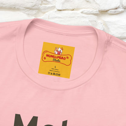 "Meh" Cute T-shirt |Nunu&Miao Studio