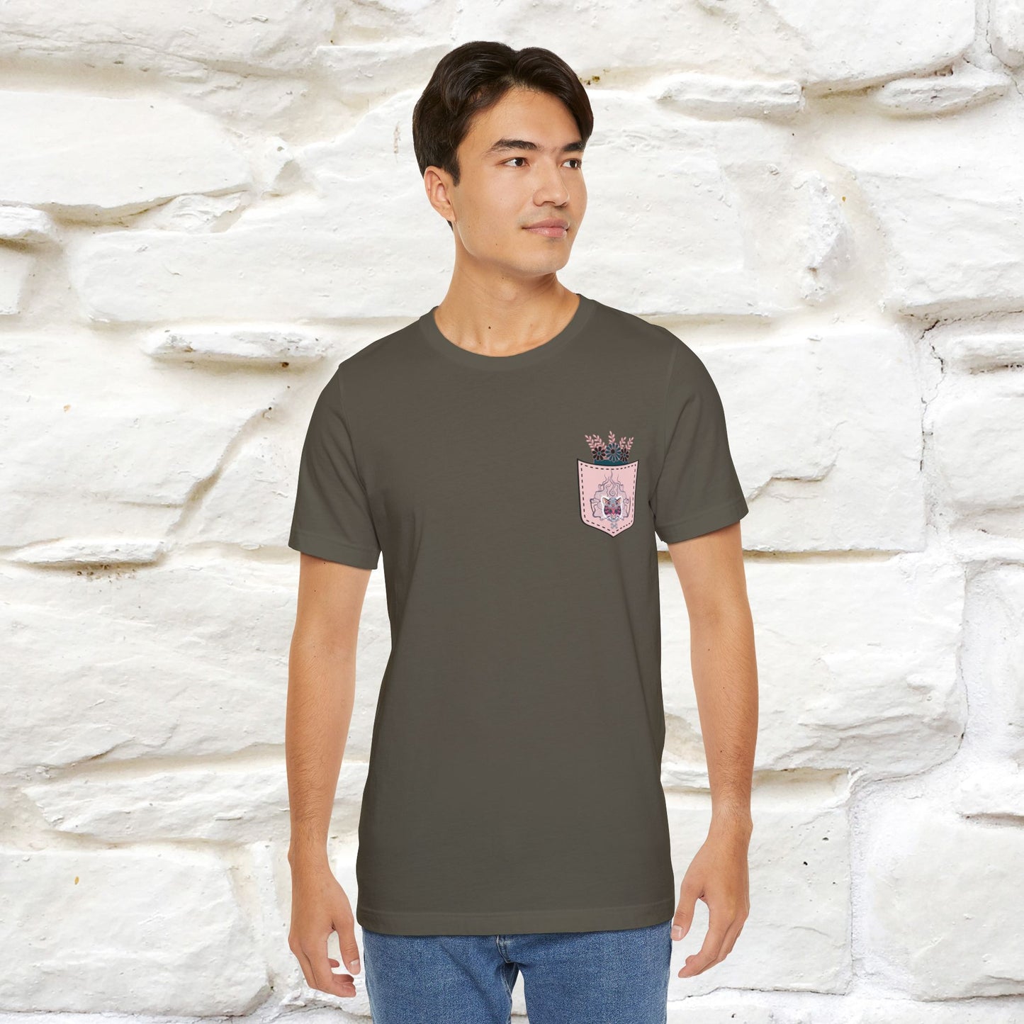 ''Air Fire Cat'' | Cat T-Shirt Front and Back Design | Nunu&Miao Studio