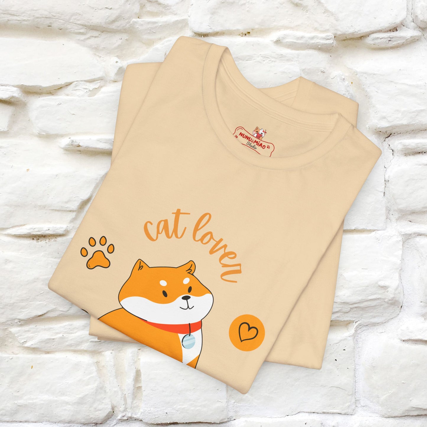 "Cat Lover" T-Shirt for Men & Women | 100% Cotton* | Purrfect Gift for Cat Enthusiasts