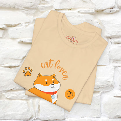 "Cat Lover" T-Shirt for Men & Women | 100% Cotton* | Purrfect Gift for Cat Enthusiasts