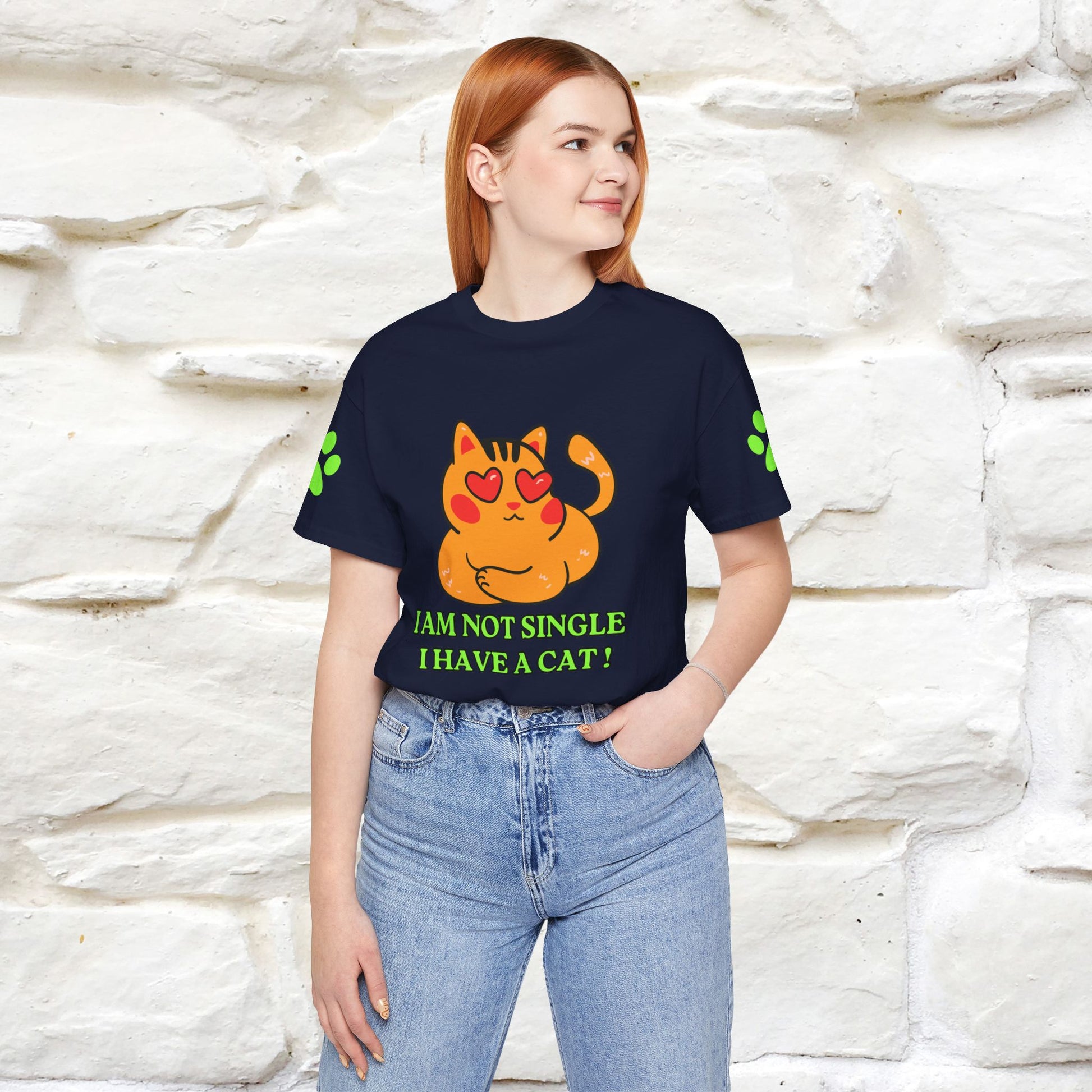''I’m Not Single, I Have a Cat'' |Cat Shirt | Nunu&Miao Studio - Nunu&Miao Studio