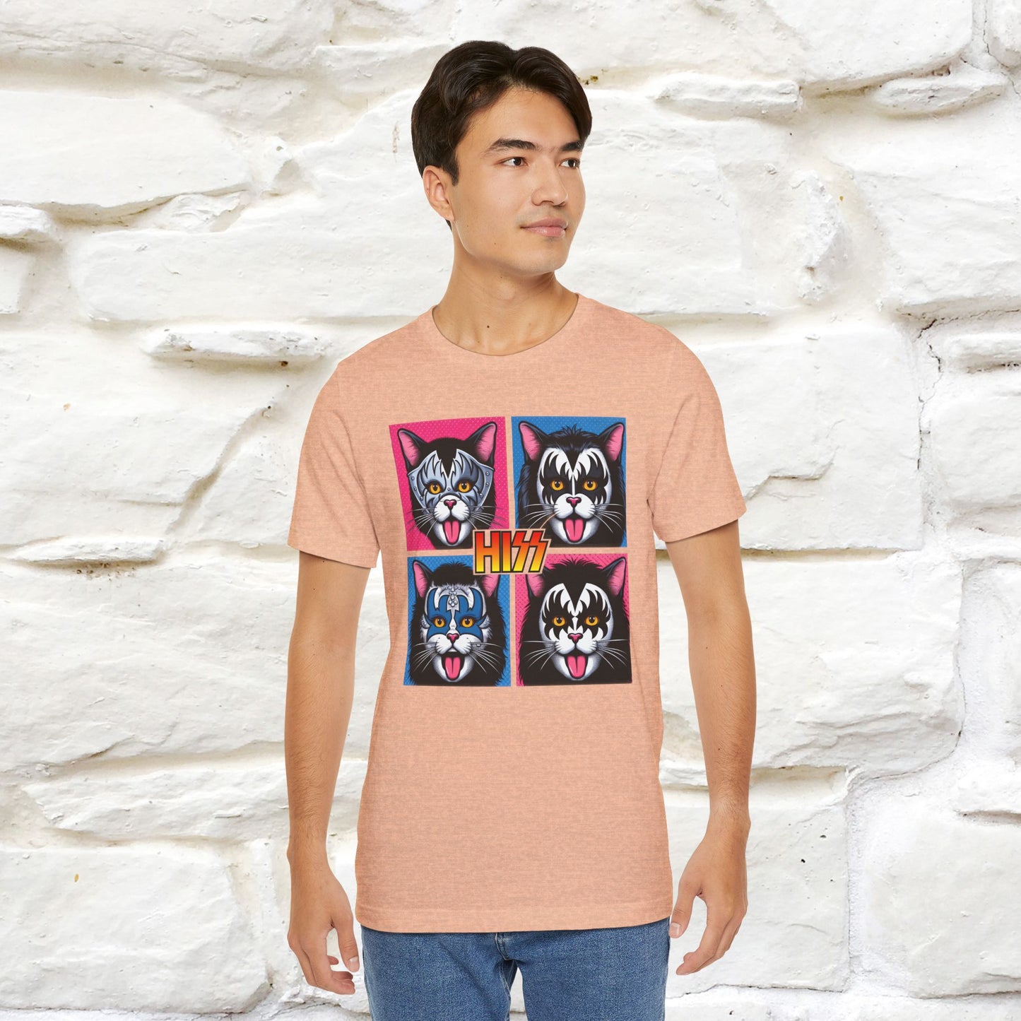 Hiss T-Shirt | Playful Cat Lover Tee for Men & Women | 100% Cotton*