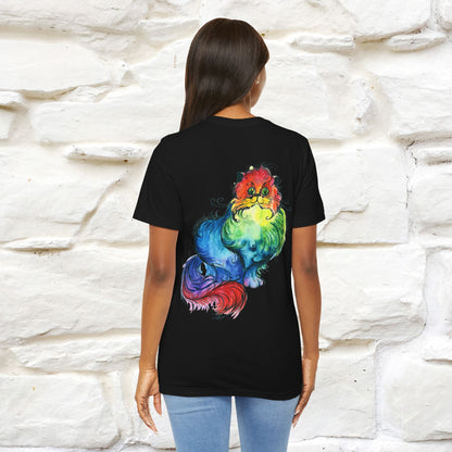 "Il Pittore'' Cat T-Shirt Front and Back Design | Nunu&Miao Studio