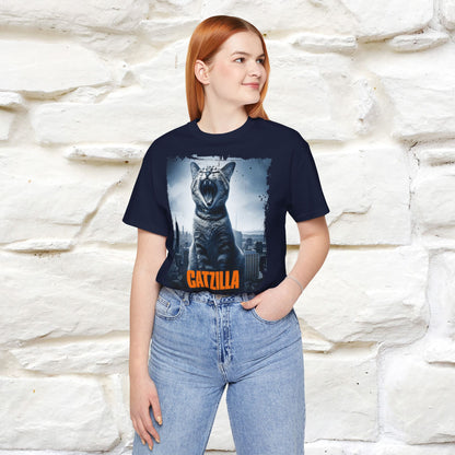 Catzilla T-Shirt | Fun Monster Cat Tee for Men & Women | 100% Cotton*