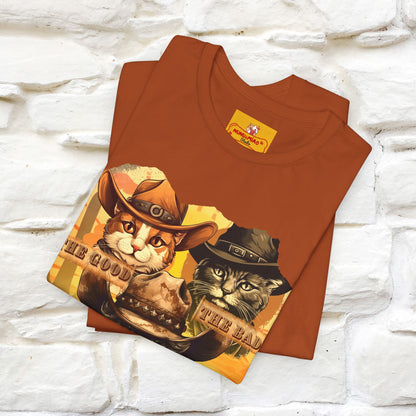 ''The Good, the Bad, and the Meow''| CatT-Shirt | Nunu&Miao Studio