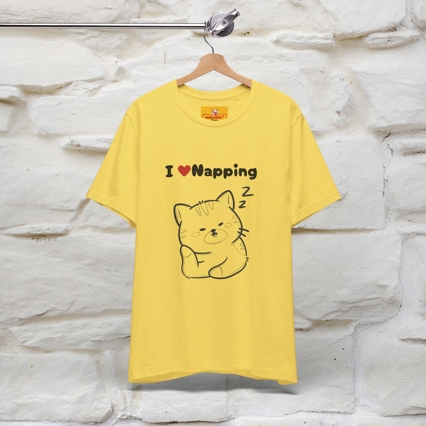 "I Love Napping" Cat T-Shirt | Nunu&Miao Studio
