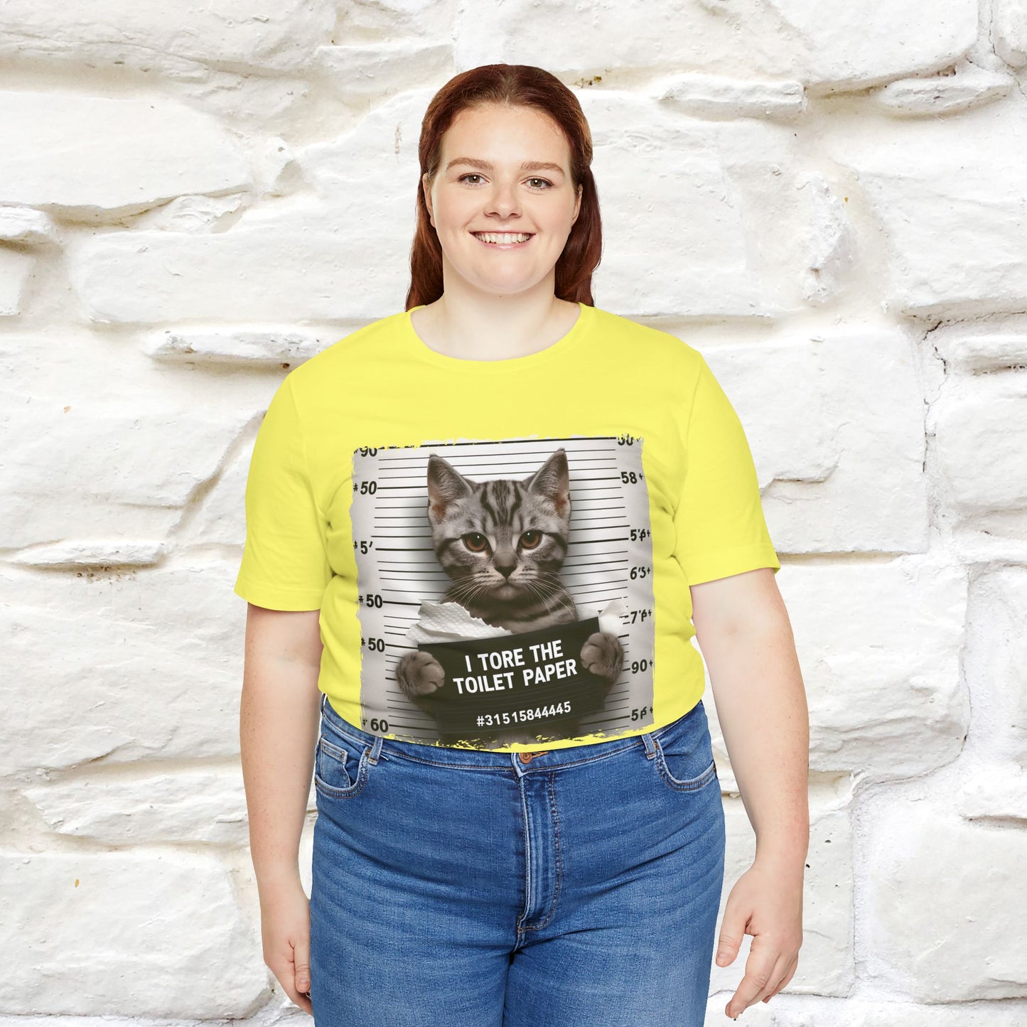 ''I Tore The Toilet Paper'' | Funny Cat T-Shirt | Nunu&Miao Studio