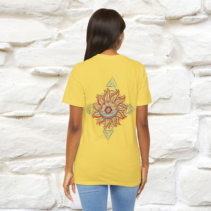 "The Third Eye'' Cat T-Shirt Front and Back Design | Nunu&Miao Studio