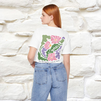 "Remember Your Why'' Cat T-Shirt Front and Back Design | Nunu&Miao Studio