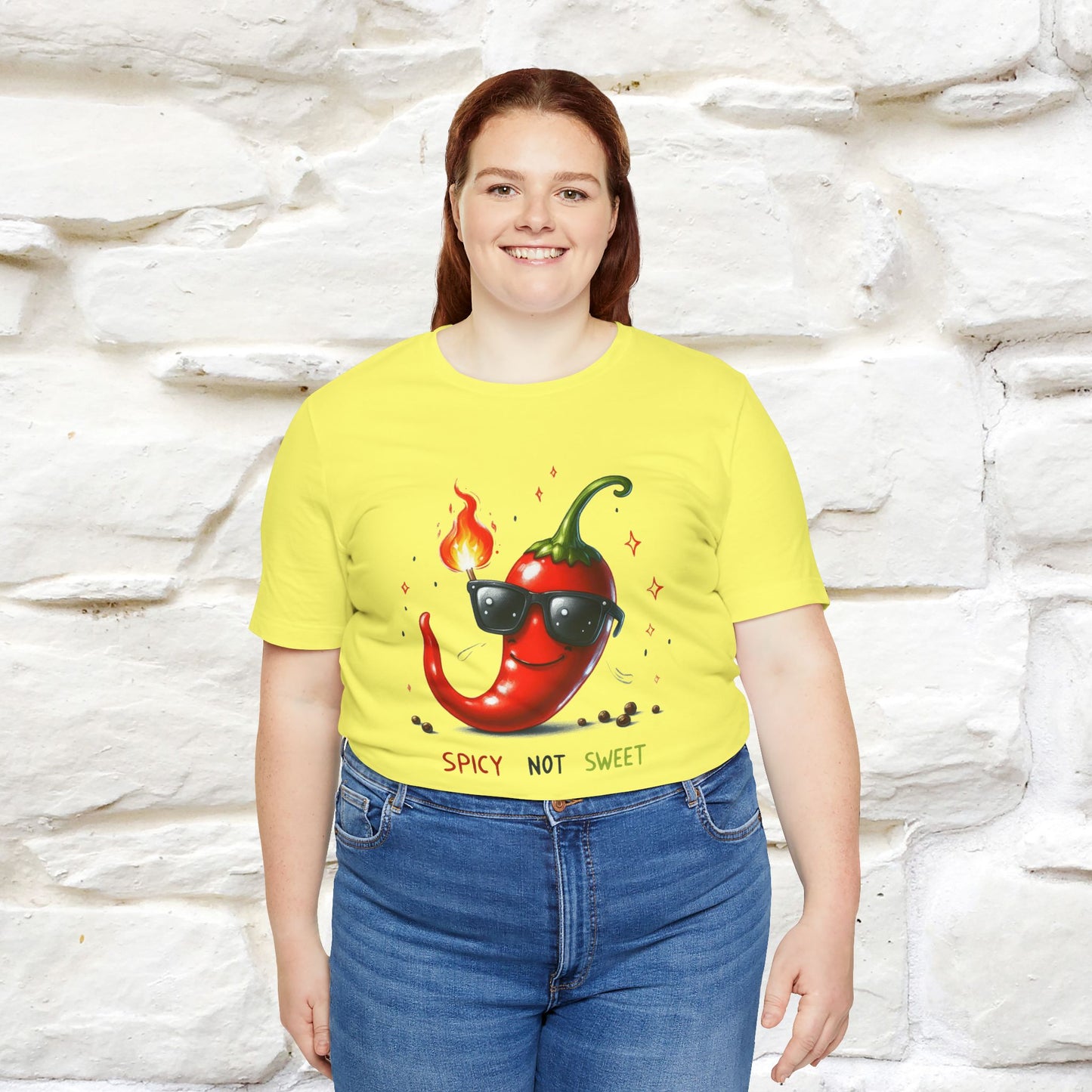 "Spicy Not Sweet" |Funny T-Shirt | Nunu&Miao Studio