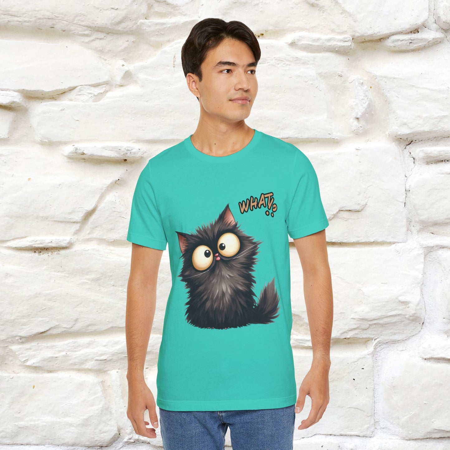 ''What ?'' | Cat T-Shirt  | Nunu&Miao Studio