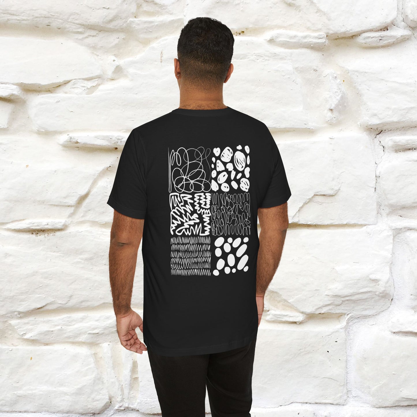 "Caos'' Cat T-Shirt Front and Back Design | Nunu&Miao Studio